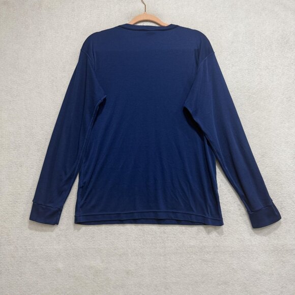 Vintage Patagonia Capilene Shirt Mens Large Blue Long Sleeve Base Layer 90s - Picture 5 of 7